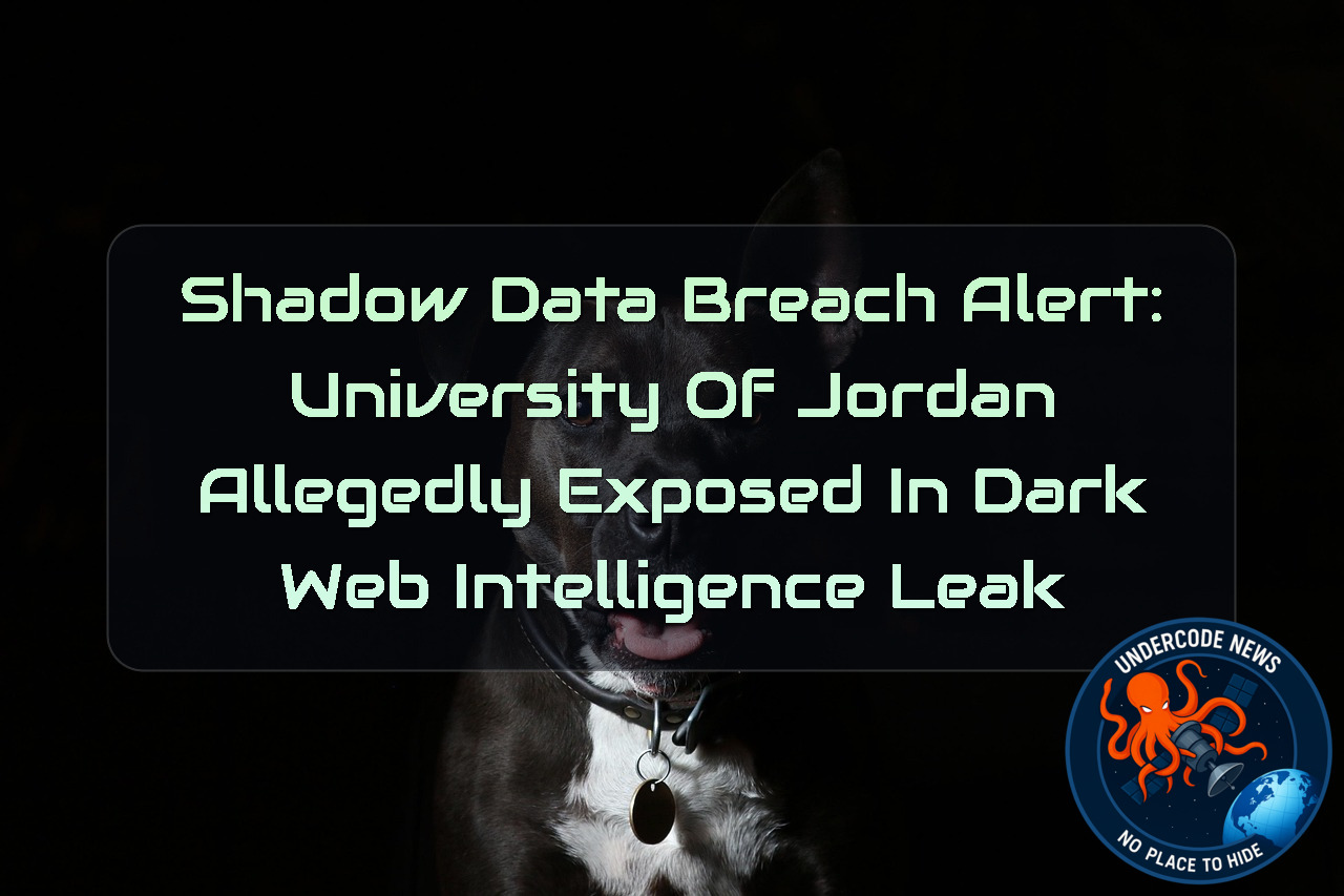 SHADOW DATA BREACH ALERT: University of Jordan Allegedly Exposed in Dark Web Intelligence Leak + Video