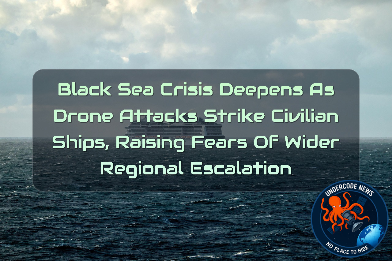 Black Sea Crisis Deepens as Drone Attacks Strike Civilian Ships, Raising Fears of Wider Regional Escalation + Video