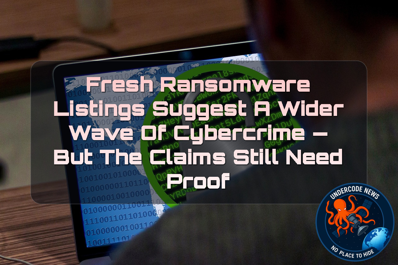 Fresh Ransomware Listings Suggest a Wider Wave of Cybercrime — But the Claims Still Need Proof + Video