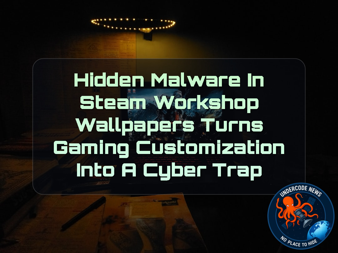 Hidden Malware in Steam Workshop Wallpapers Turns Gaming Customization Into a Cyber Trap