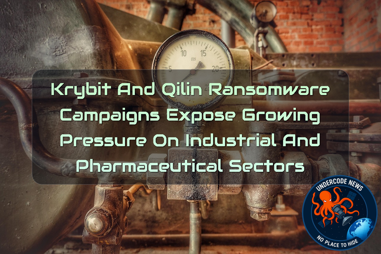 Krybit and Qilin Ransomware Campaigns Expose Growing Pressure on Industrial and Pharmaceutical Sectors + Video