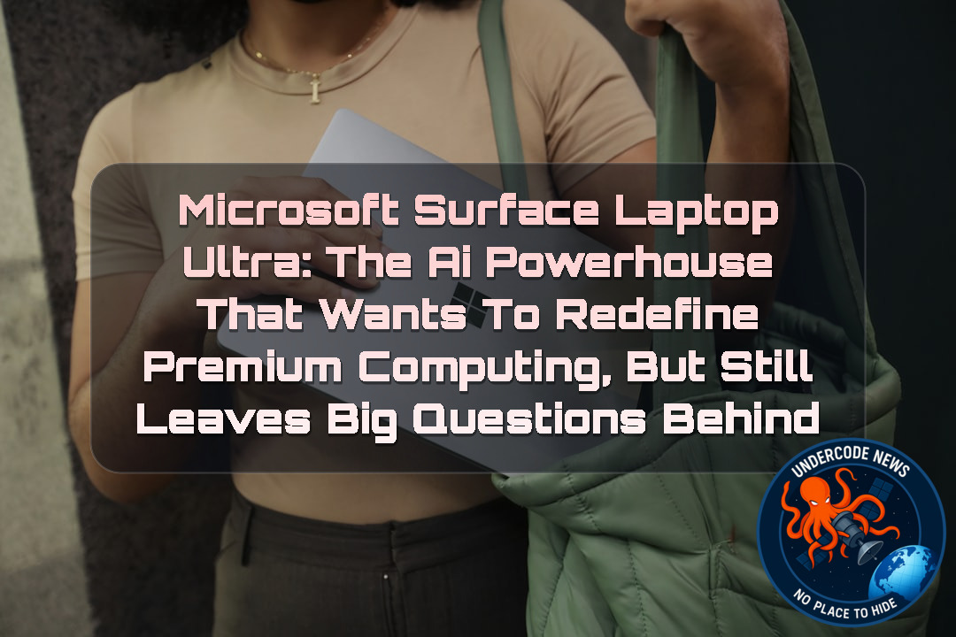 Microsoft Surface Laptop Ultra: The AI Powerhouse That Wants to Redefine Premium Computing, but Still Leaves Big Questions Behind + Video