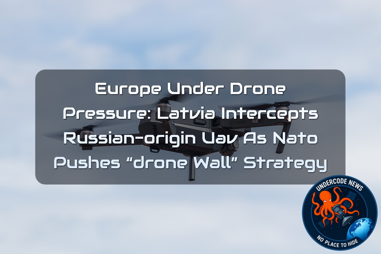 Europe Under Drone Pressure: Latvia Intercepts Russian-Origin UAV as NATO Pushes “Drone Wall” Strategy