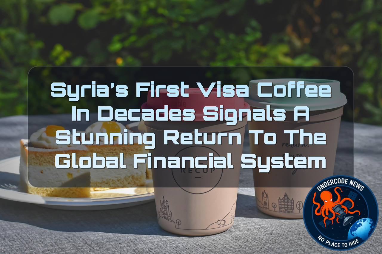Syria’s First Visa Coffee in Decades Signals a Stunning Return to the Global Financial System + Video
