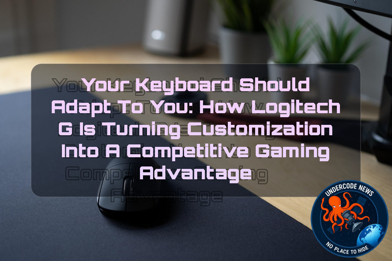 Your Keyboard Should Adapt to You: How Logitech G Is Turning Customization Into a Competitive Gaming Advantage + Video