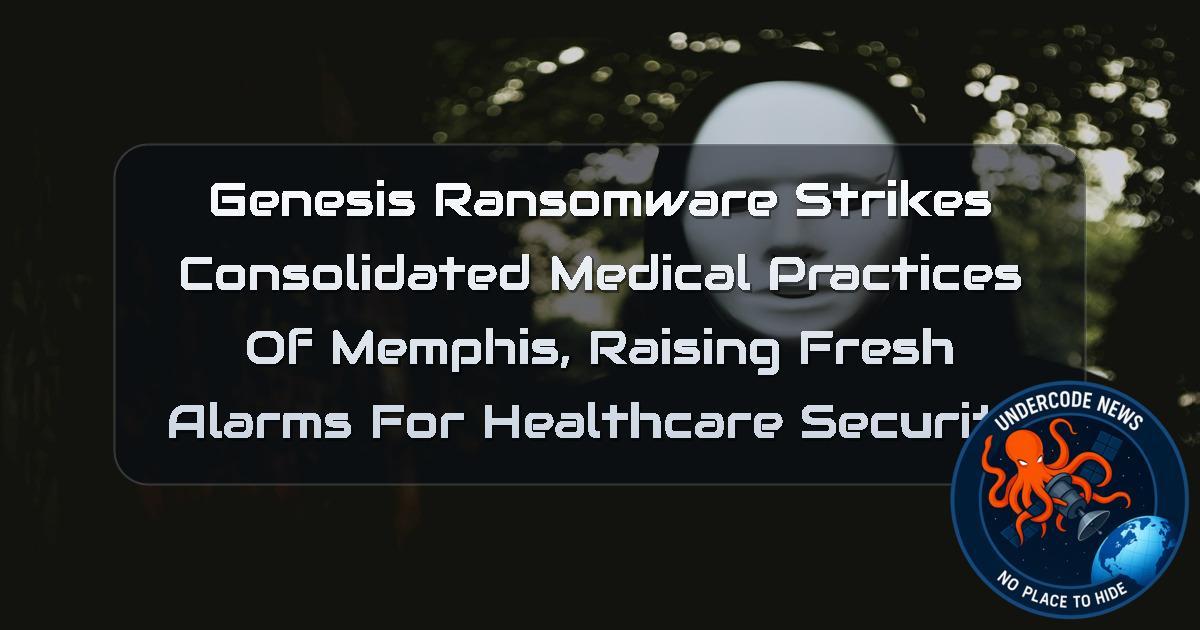 Genesis Ransomware Strikes Consolidated Medical Practices of Memphis, Raising Fresh Alarms for Healthcare Security + Video