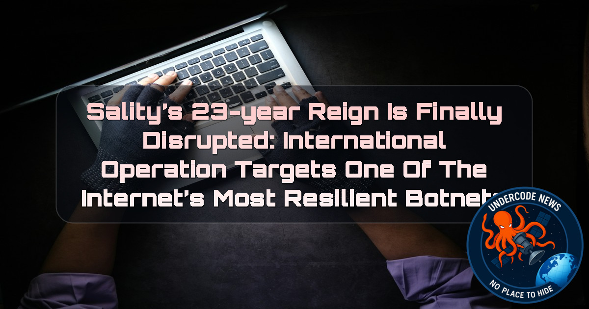Sality’s 23-Year Reign Is Finally Disrupted: International Operation Targets One of the Internet’s Most Resilient Botnets + Video