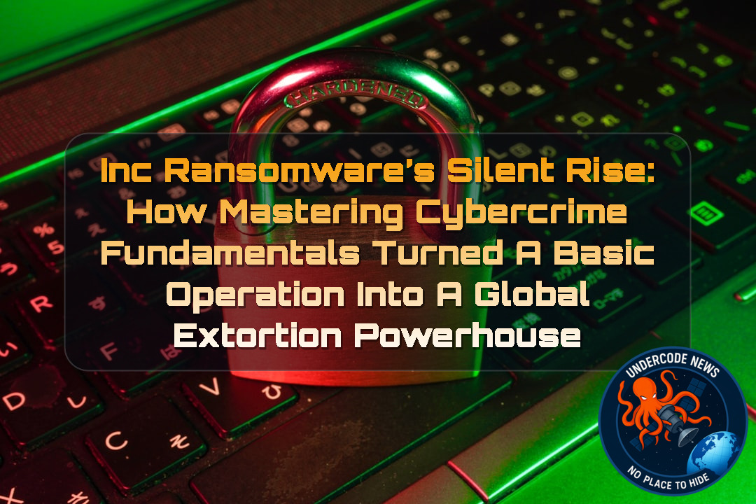 INC Ransomware’s Silent Rise: How Mastering Cybercrime Fundamentals Turned a Basic Operation Into a Global Extortion Powerhouse