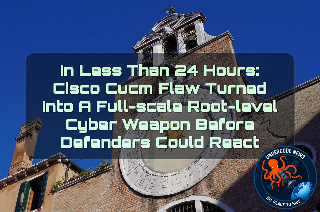 In Less Than 24 Hours: Cisco CUCM Flaw Turned Into a Full-Scale Root-Level Cyber Weapon Before Defenders Could React + Video