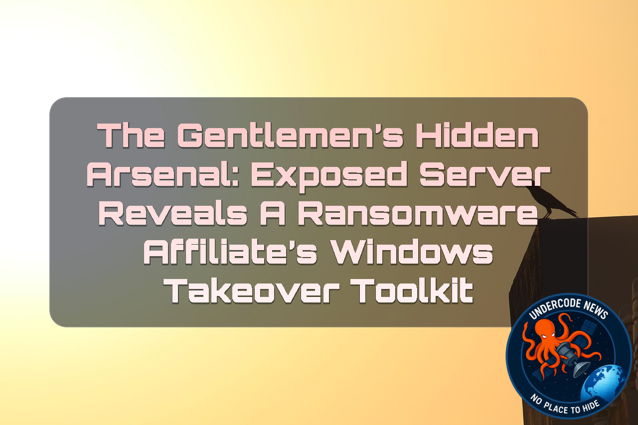 The Gentlemen’s Hidden Arsenal: Exposed Server Reveals a Ransomware Affiliate’s Windows Takeover Toolkit + Video