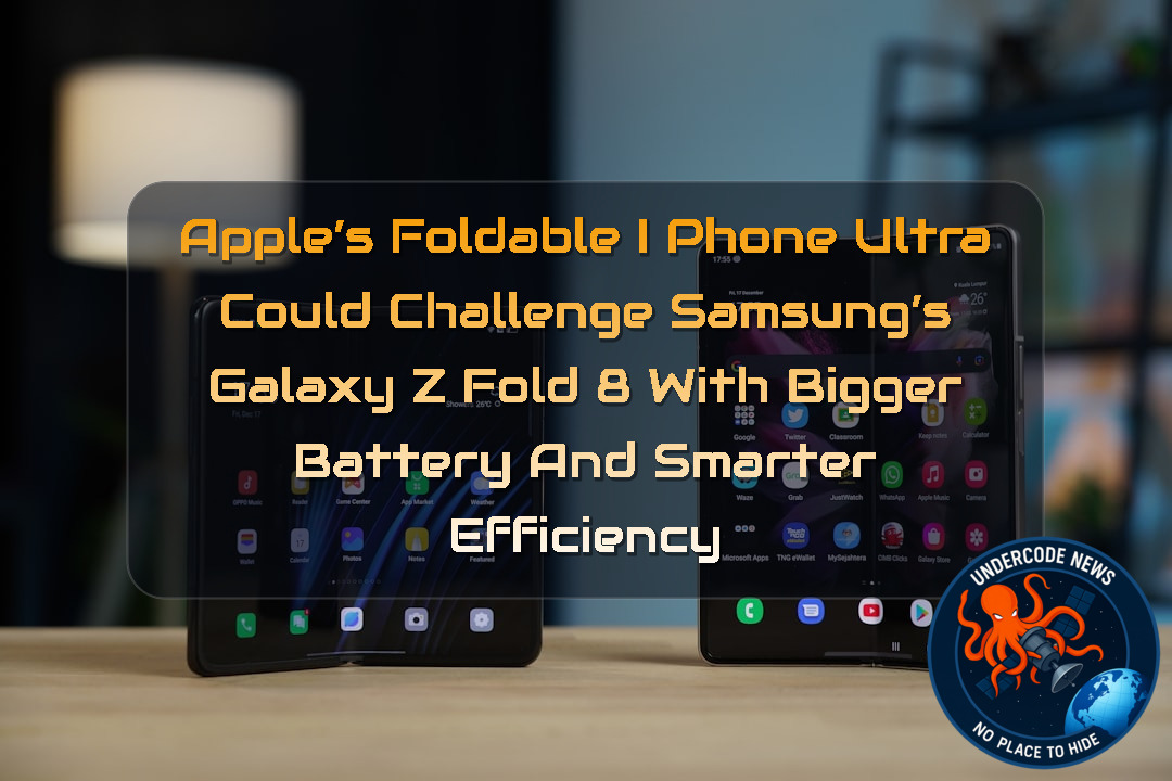 Apple’s Foldable iPhone Ultra Could Challenge Samsung’s Galaxy Z Fold 8 With Bigger Battery and Smarter Efficiency + Video