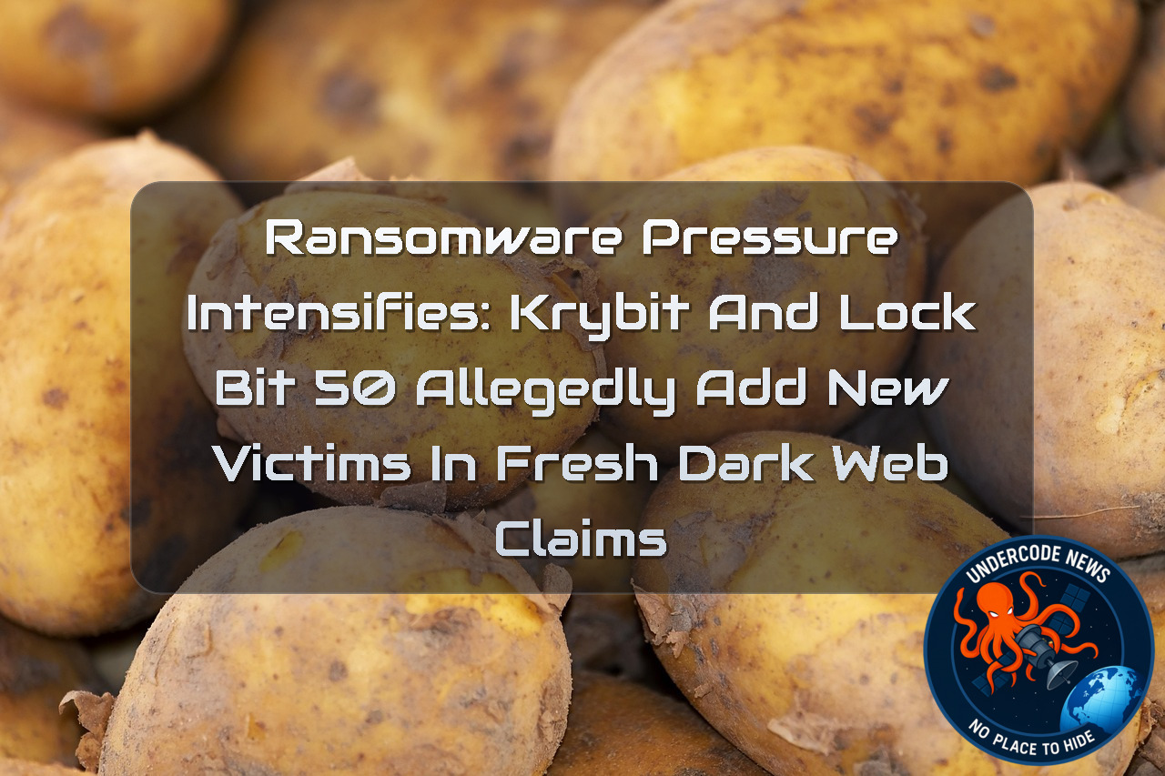 Ransomware Pressure Intensifies: Krybit and LockBit 50 Allegedly Add New Victims in Fresh Dark Web Claims + Video