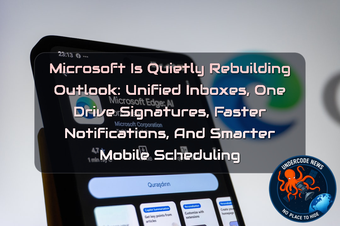 Microsoft Is Quietly Rebuilding Outlook: Unified Inboxes, OneDrive Signatures, Faster Notifications, and Smarter Mobile Scheduling + Video