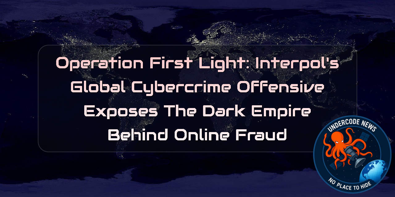Operation First Light: Interpol’s Global Cybercrime Offensive Exposes the Dark Empire Behind Online Fraud + Video