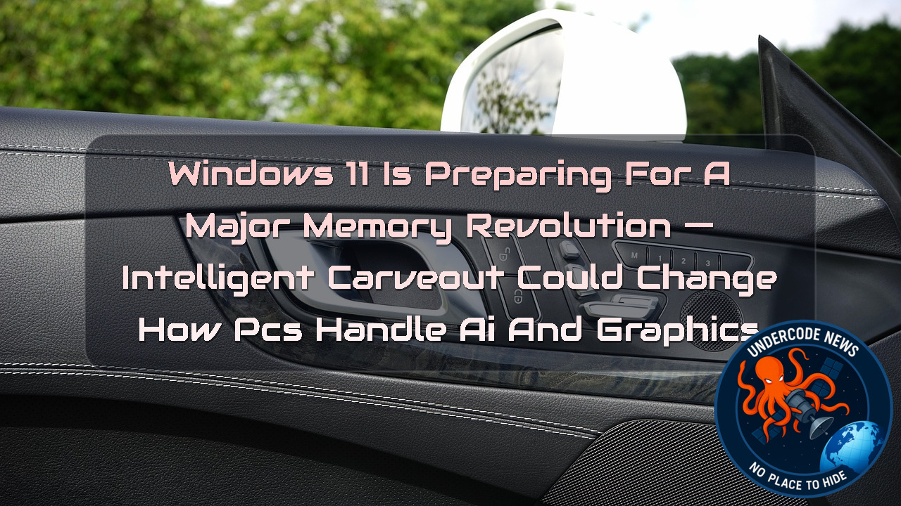 Windows 11 Is Preparing for a Major Memory Revolution — IntelligentCarveout Could Change How PCs Handle AI and Graphics