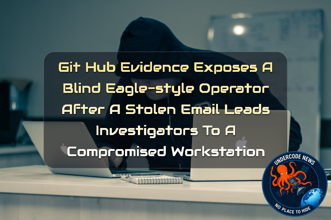 GitHub Evidence Exposes a Blind Eagle-Style Operator After a Stolen Email Leads Investigators to a Compromised Workstation + Video