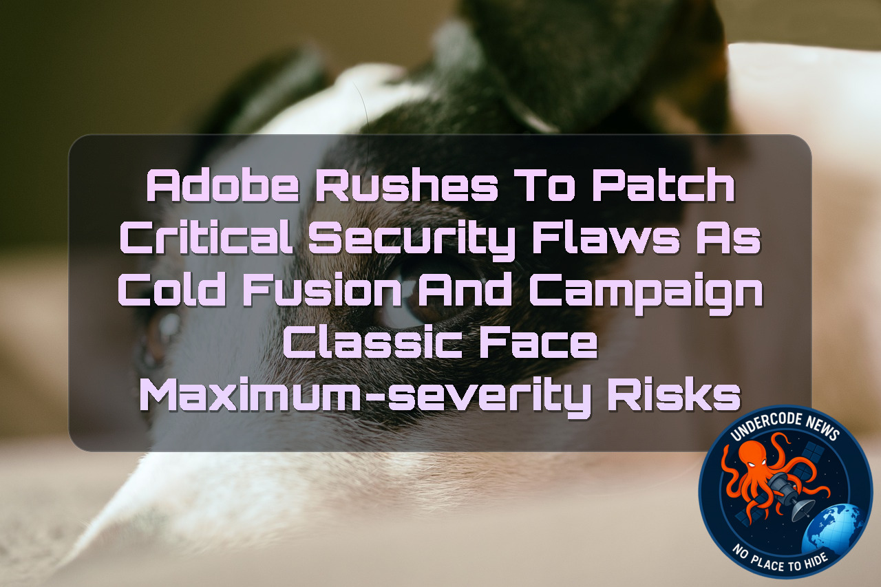Adobe Rushes to Patch Critical Security Flaws as ColdFusion and Campaign Classic Face Maximum-Severity Risks + Video