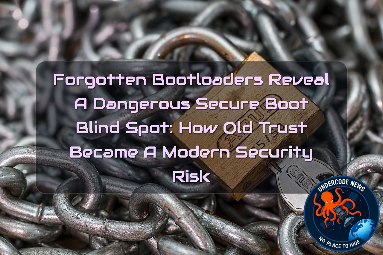 Forgotten Bootloaders Reveal a Dangerous Secure Boot Blind Spot: How Old Trust Became a Modern Security Risk + Video