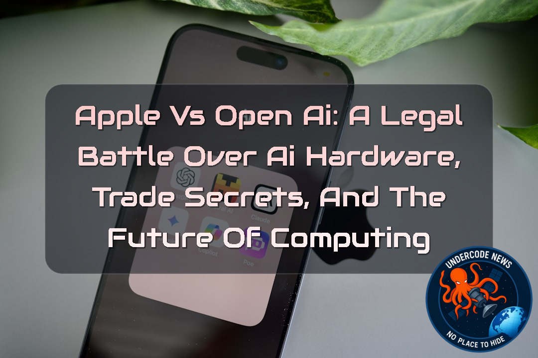 Apple vs OpenAI: A Legal Battle Over AI Hardware, Trade Secrets, and the Future of Computing + Video