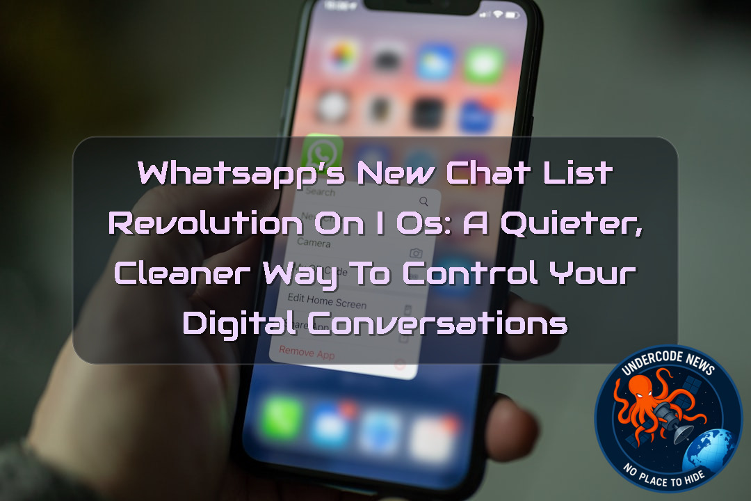 WHATSAPP’S NEW CHAT LIST REVOLUTION ON iOS: A QUIETER, CLEANER WAY TO CONTROL YOUR DIGITAL CONVERSATIONS + Video