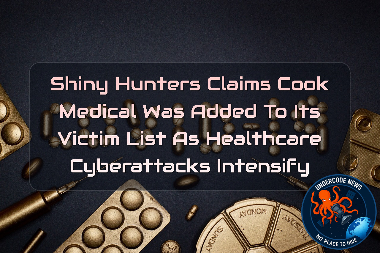 ShinyHunters Claims Cook Medical Was Added to Its Victim List as Healthcare Cyberattacks Intensify + Video