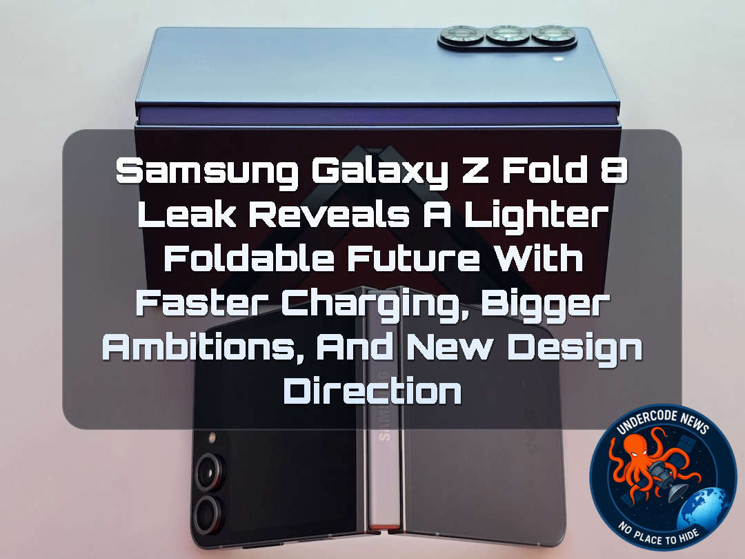 Samsung Galaxy Z Fold 8 Leak Reveals a Lighter Foldable Future With Faster Charging, Bigger Ambitions, and New Design Direction + Video