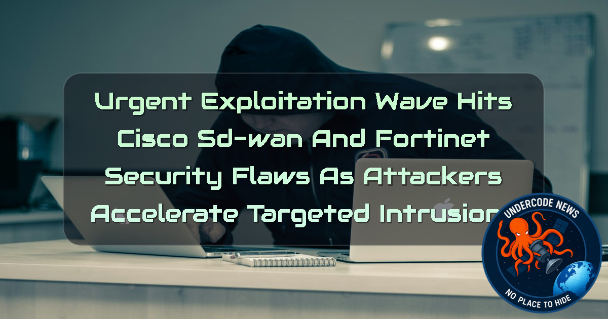 Urgent Exploitation Wave Hits Cisco SD-WAN and Fortinet Security Flaws as Attackers Accelerate Targeted Intrusions + Video