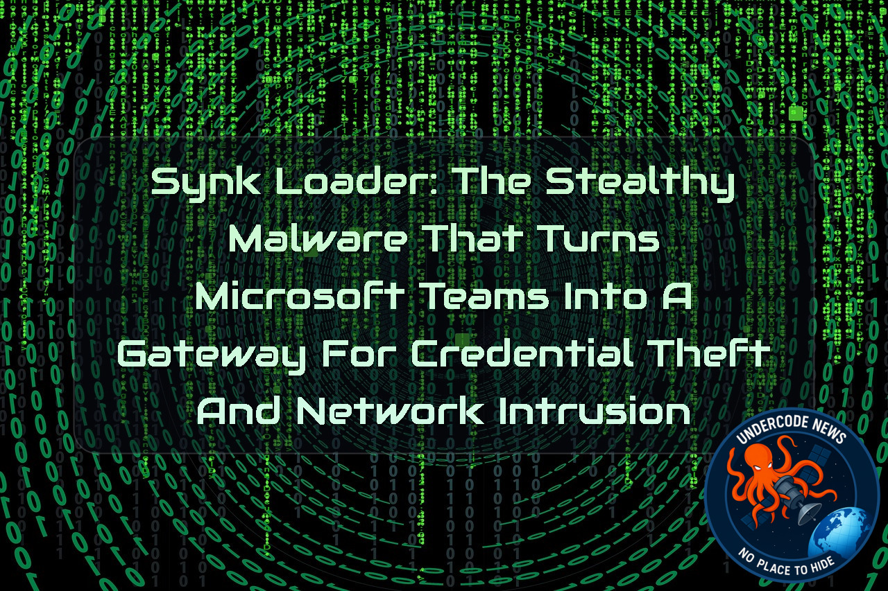 SynkLoader: The Stealthy Malware That Turns Microsoft Teams Into a Gateway for Credential Theft and Network Intrusion