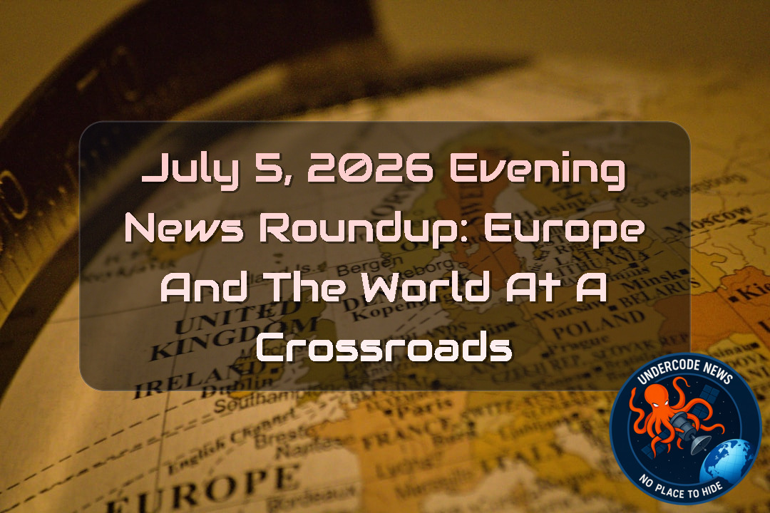 July 5, 2026 Evening News Roundup: Europe and the World at a Crossroads + Video
