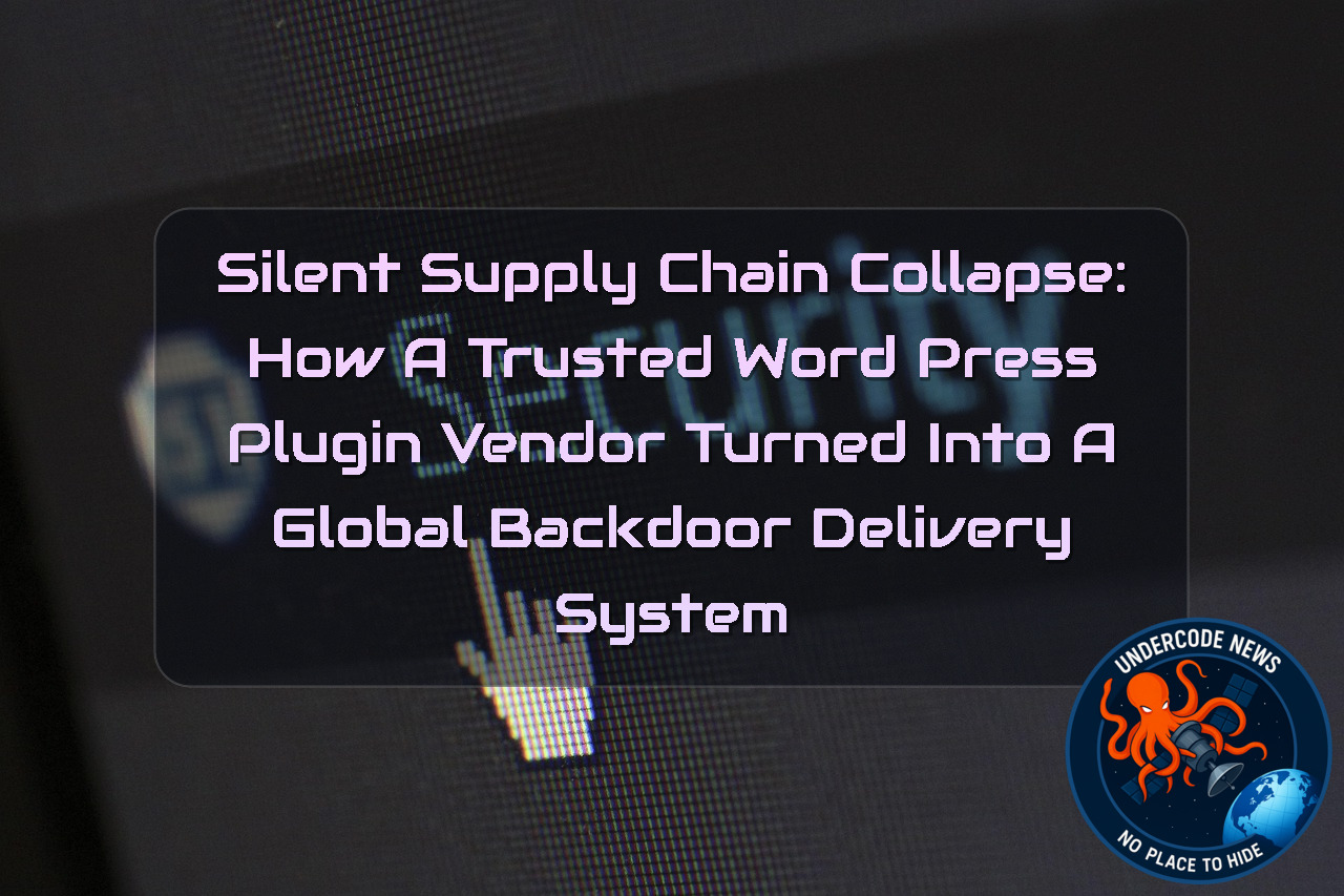 Silent Supply Chain Collapse: How a Trusted WordPress Plugin Vendor Turned Into a Global Backdoor Delivery System + Video