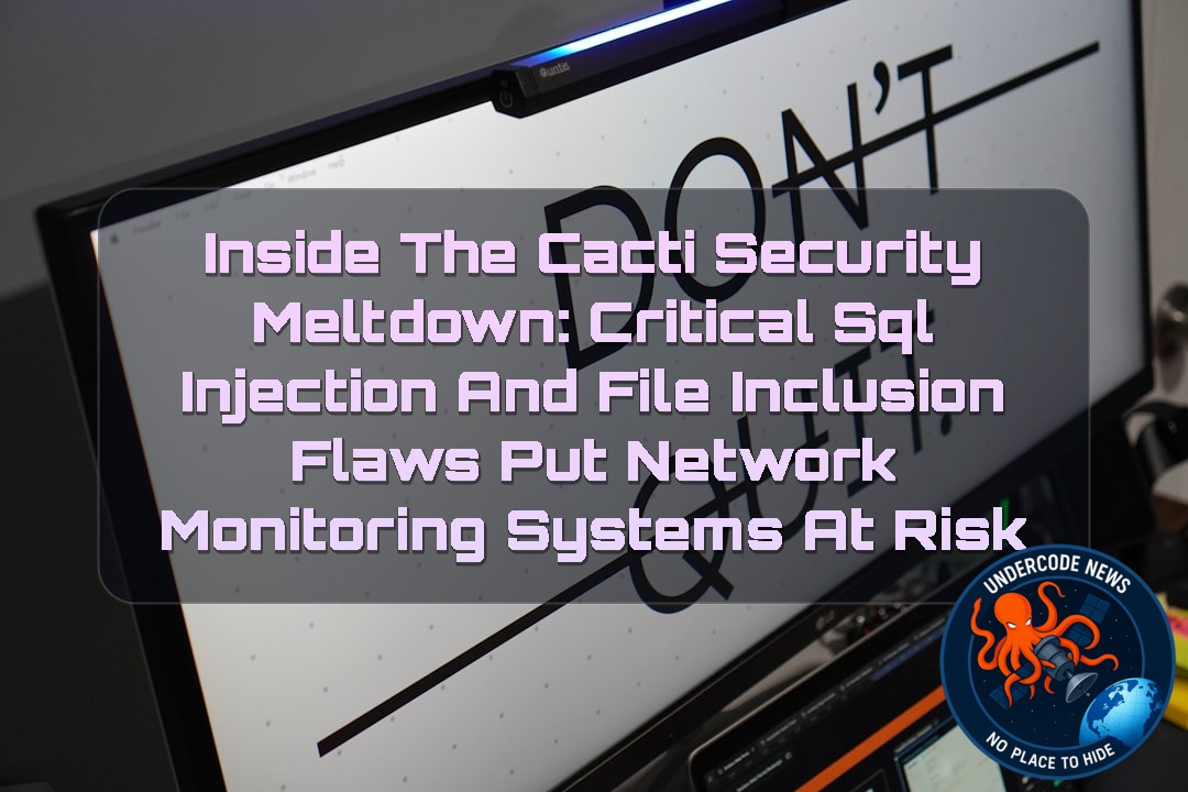Inside the Cacti Security Meltdown: Critical SQL Injection and File Inclusion Flaws Put Network Monitoring Systems at Risk + Video