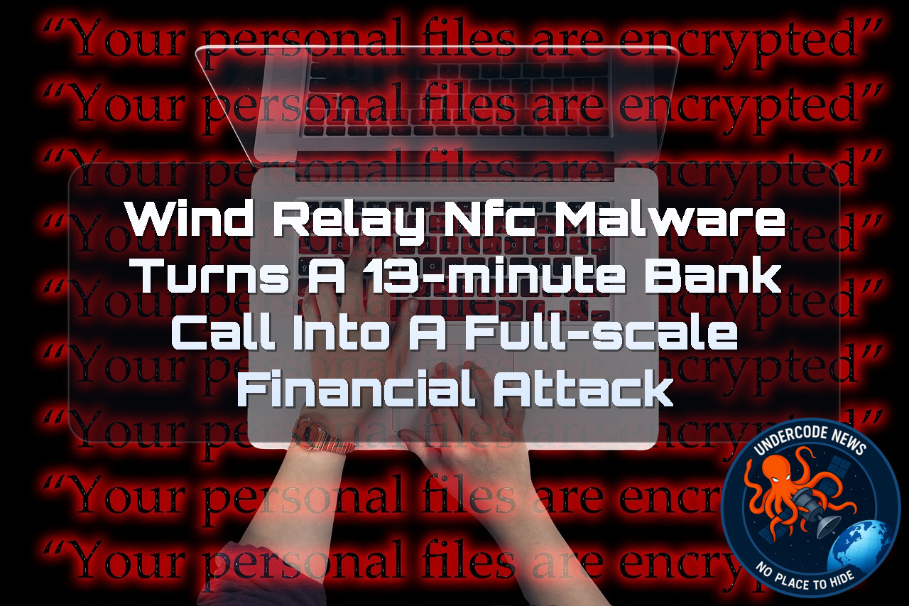 WindRelay NFC Malware Turns a 13-Minute Bank Call Into a Full-Scale Financial Attack