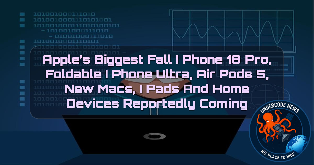 Apple’s Biggest Fall Yet? iPhone 18 Pro, Foldable iPhone Ultra, AirPods 5, New Macs, iPads and Home Devices Reportedly Coming + Video