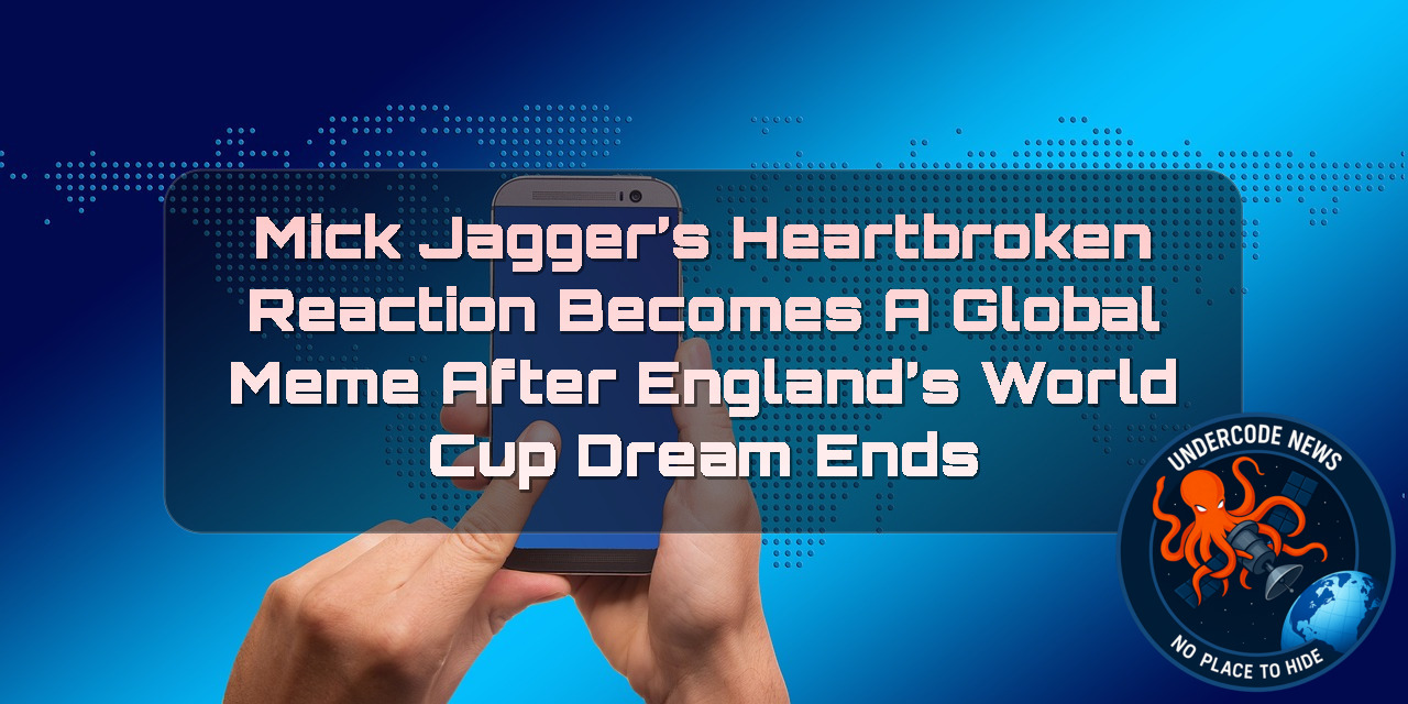 Mick Jagger’s Heartbroken Reaction Becomes a Global Meme After England’s World Cup Dream Ends + Video