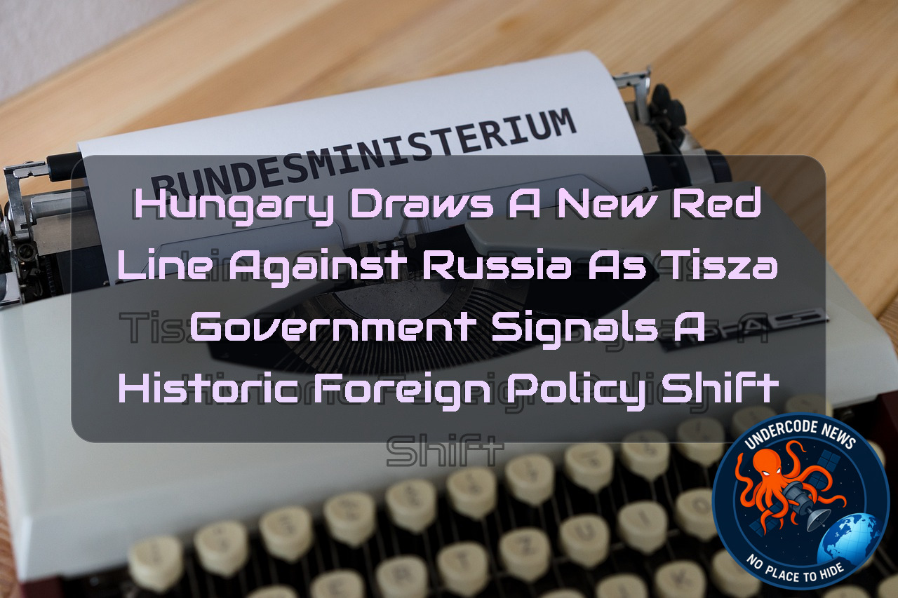 Hungary Draws a New Red Line Against Russia as Tisza Government Signals a Historic Foreign Policy Shift + Video