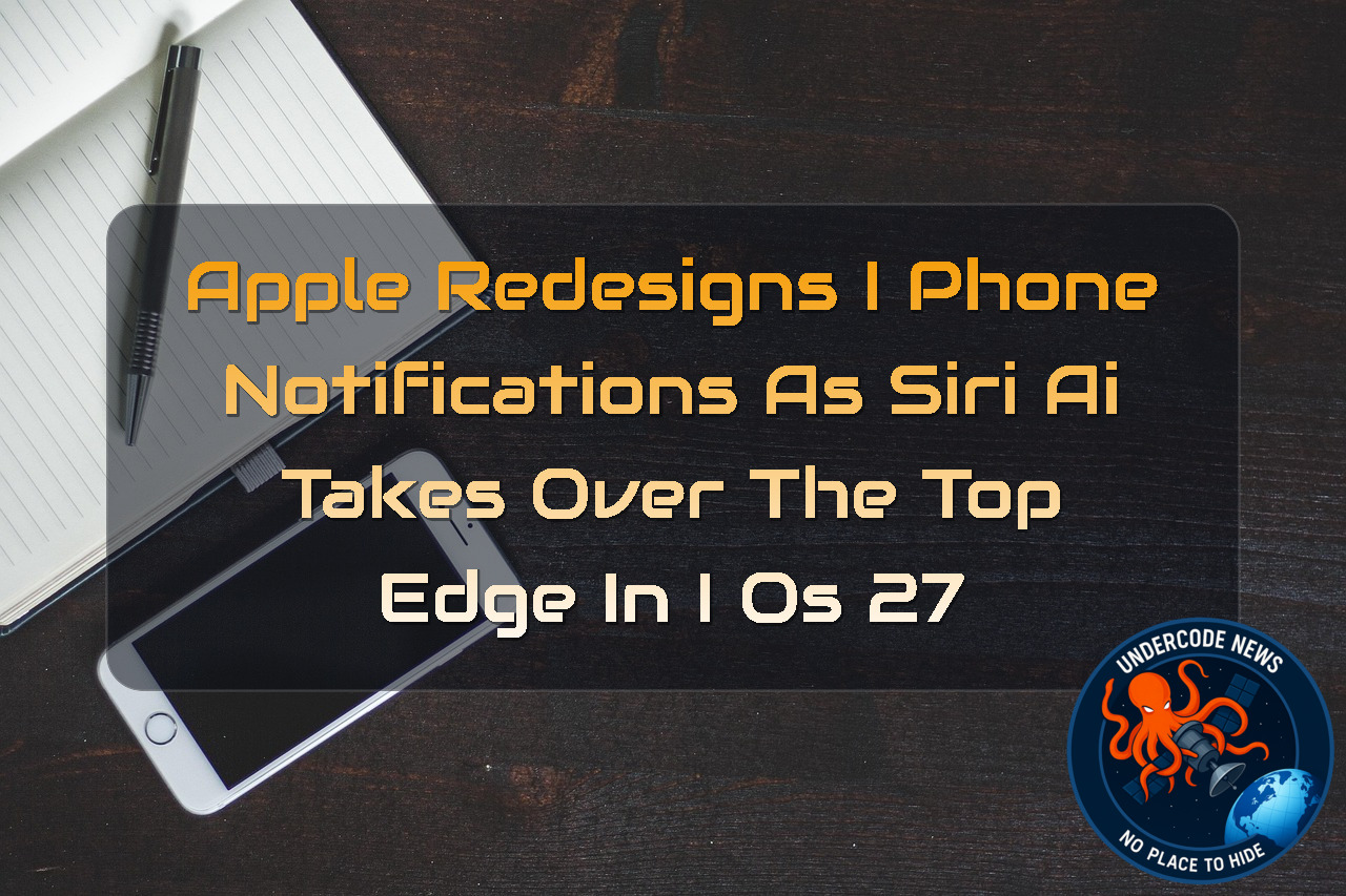 Apple Redesigns iPhone Notifications as Siri AI Takes Over the Top Edge in iOS 27 + Video