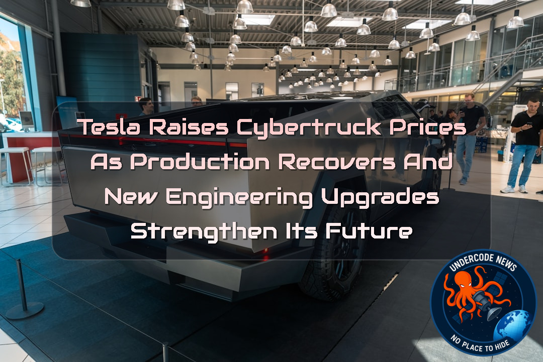 Tesla Raises Cybertruck Prices as Production Recovers and New Engineering Upgrades Strengthen Its Future + Video