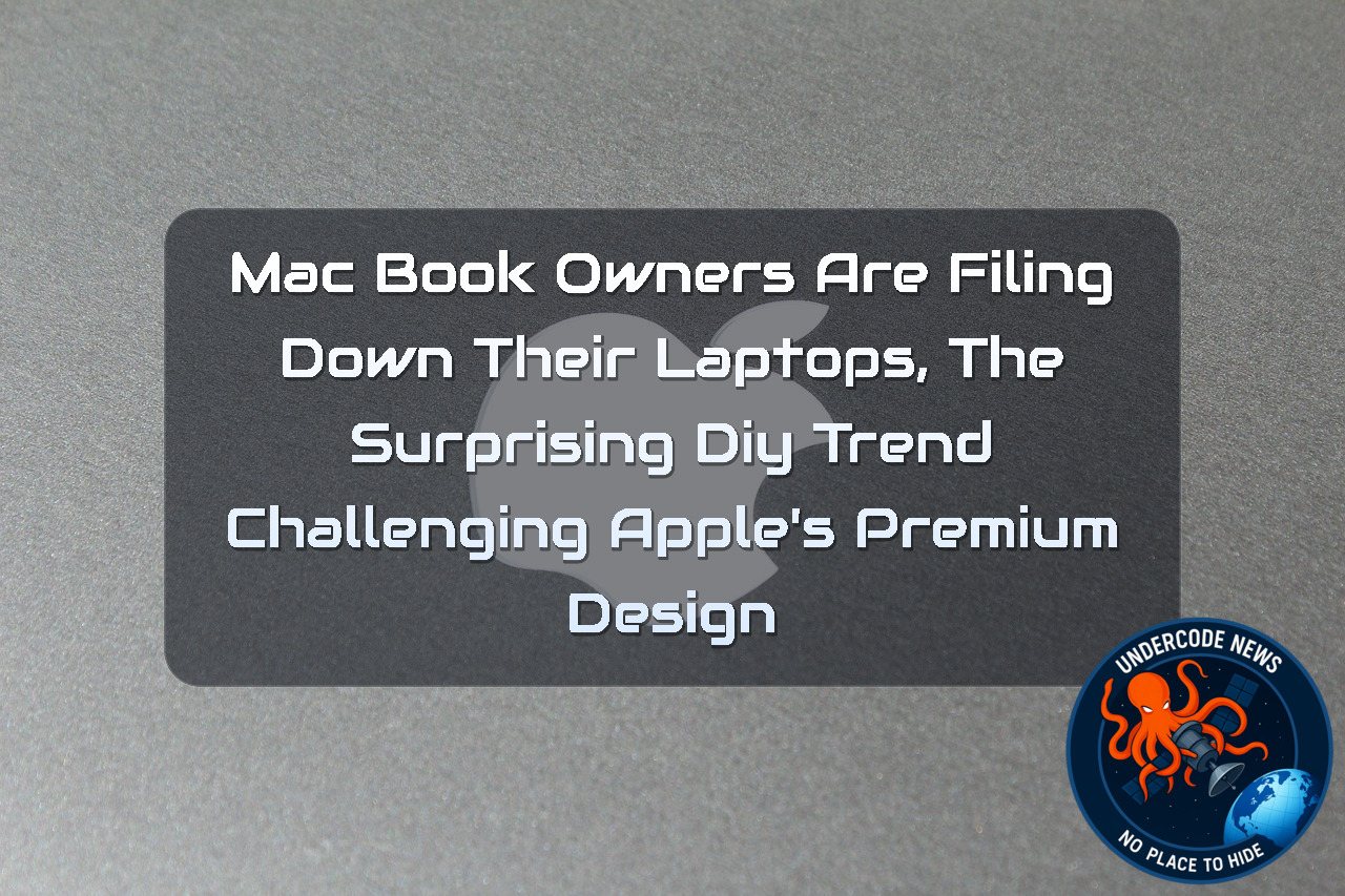 MacBook Owners Are Filing Down Their Laptops, The Surprising DIY Trend Challenging Apple’s Premium Design + Video