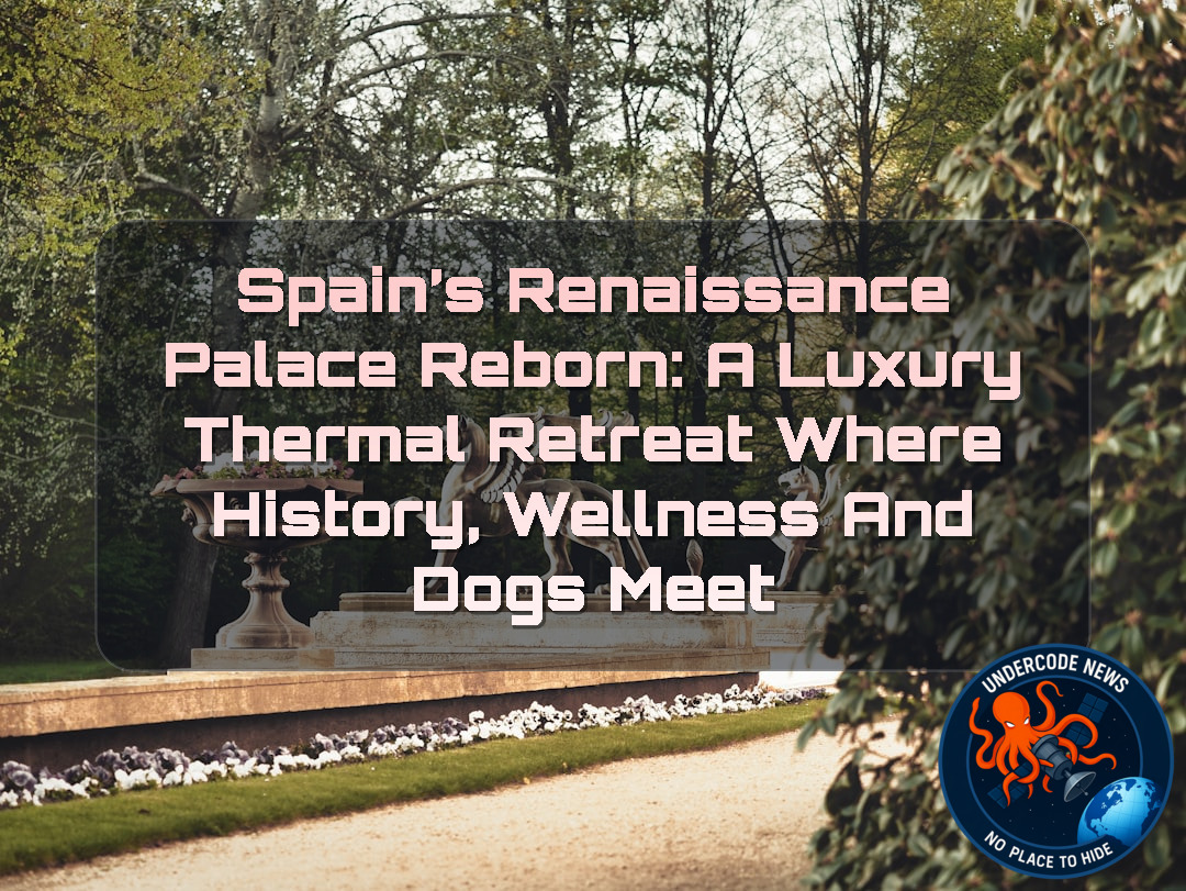 Spain’s Renaissance Palace Reborn: A Luxury Thermal Retreat Where History, Wellness and Dogs Meet + Video