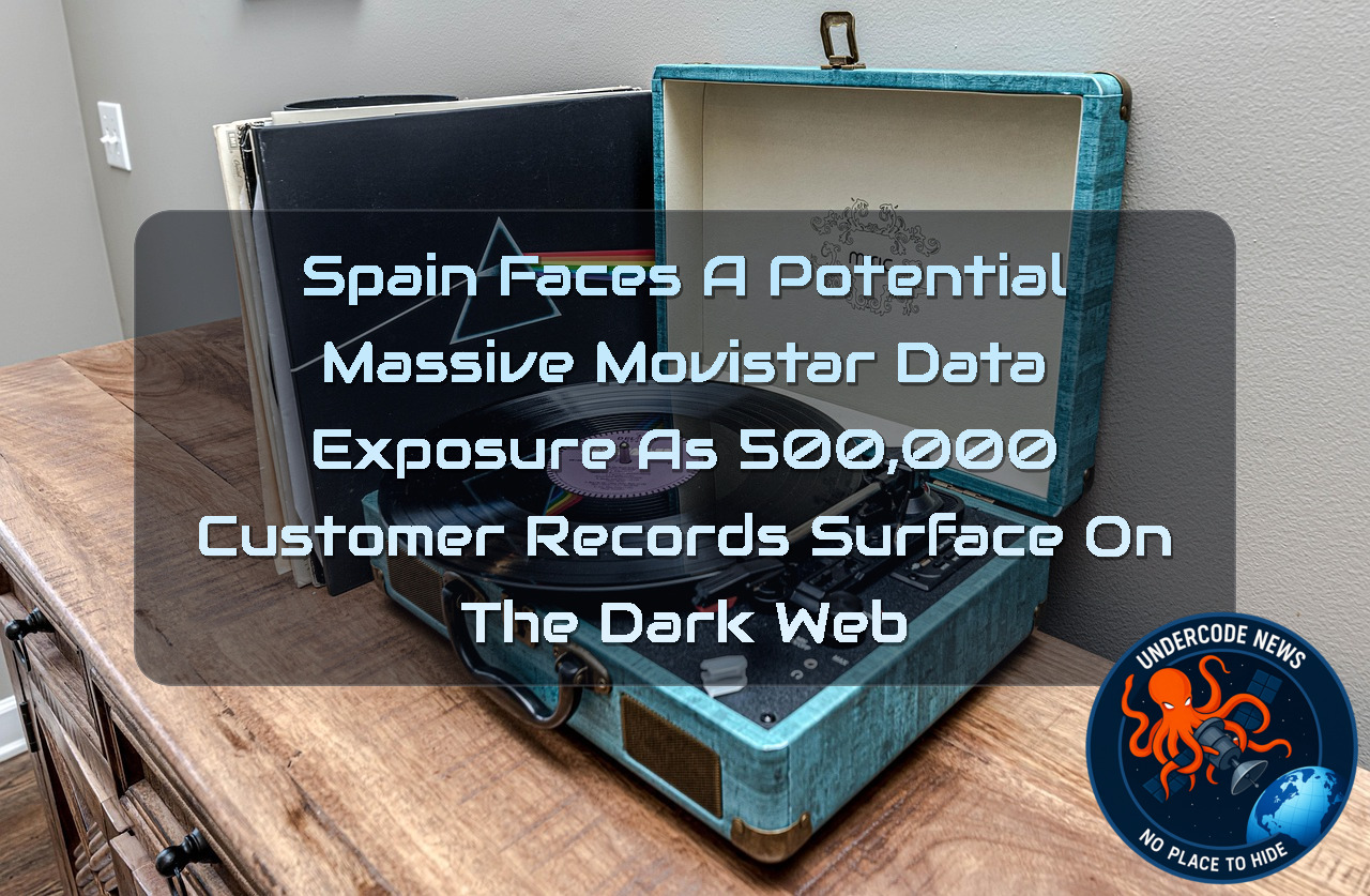 Spain Faces a Potential Massive Movistar Data Exposure as 500,000 Customer Records Surface on the Dark Web + Video