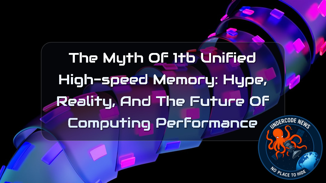 The Myth of 1TB Unified High-Speed Memory: Hype, Reality, and the Future of Computing Performance + Video