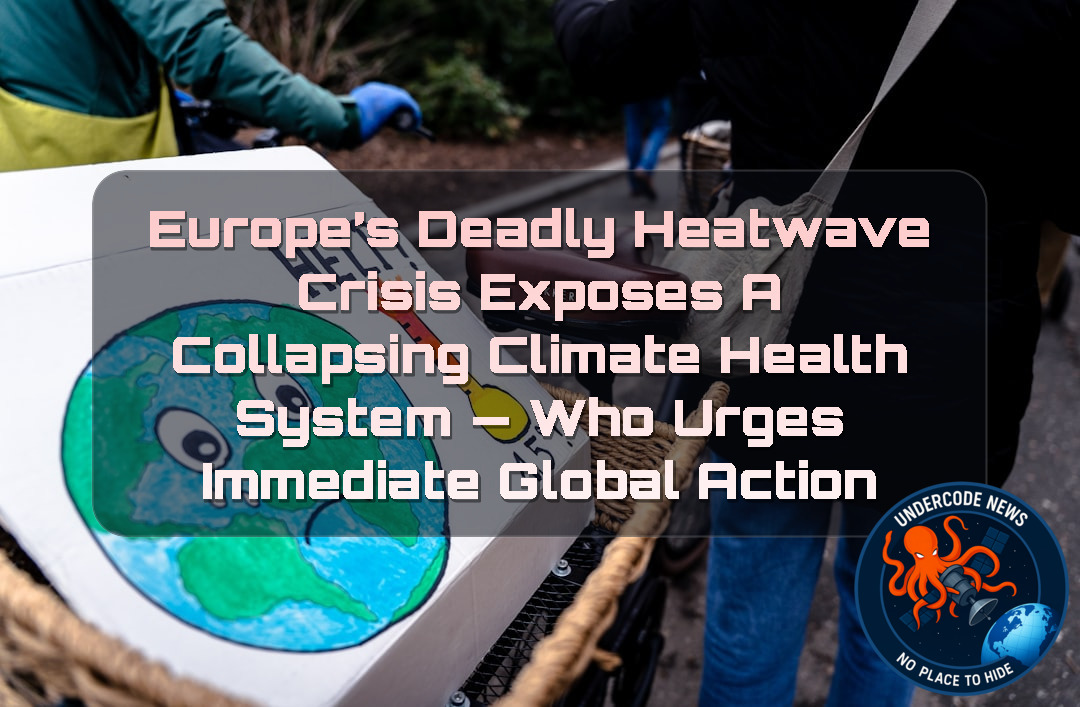 Europe’s Deadly Heatwave Crisis Exposes a Collapsing Climate Health System — WHO Urges Immediate Global Action + Video