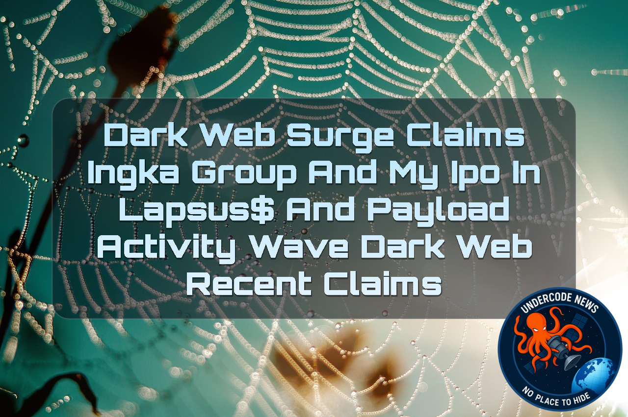 Dark Web Surge Claims INGKA Group and MyIPO in Lapsus$ and Payload Activity Wave Dark Web recent claims + Video