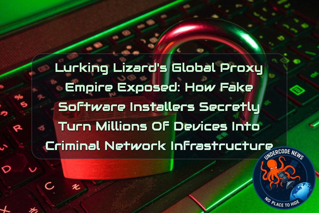 Lurking Lizard’s Global Proxy Empire Exposed: How Fake Software Installers Secretly Turn Millions of Devices into Criminal Network Infrastructure + Video