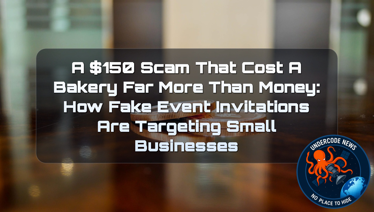 A 50 Scam That Cost a Bakery Far More Than Money: How Fake Event Invitations Are Targeting Small Businesses + Video