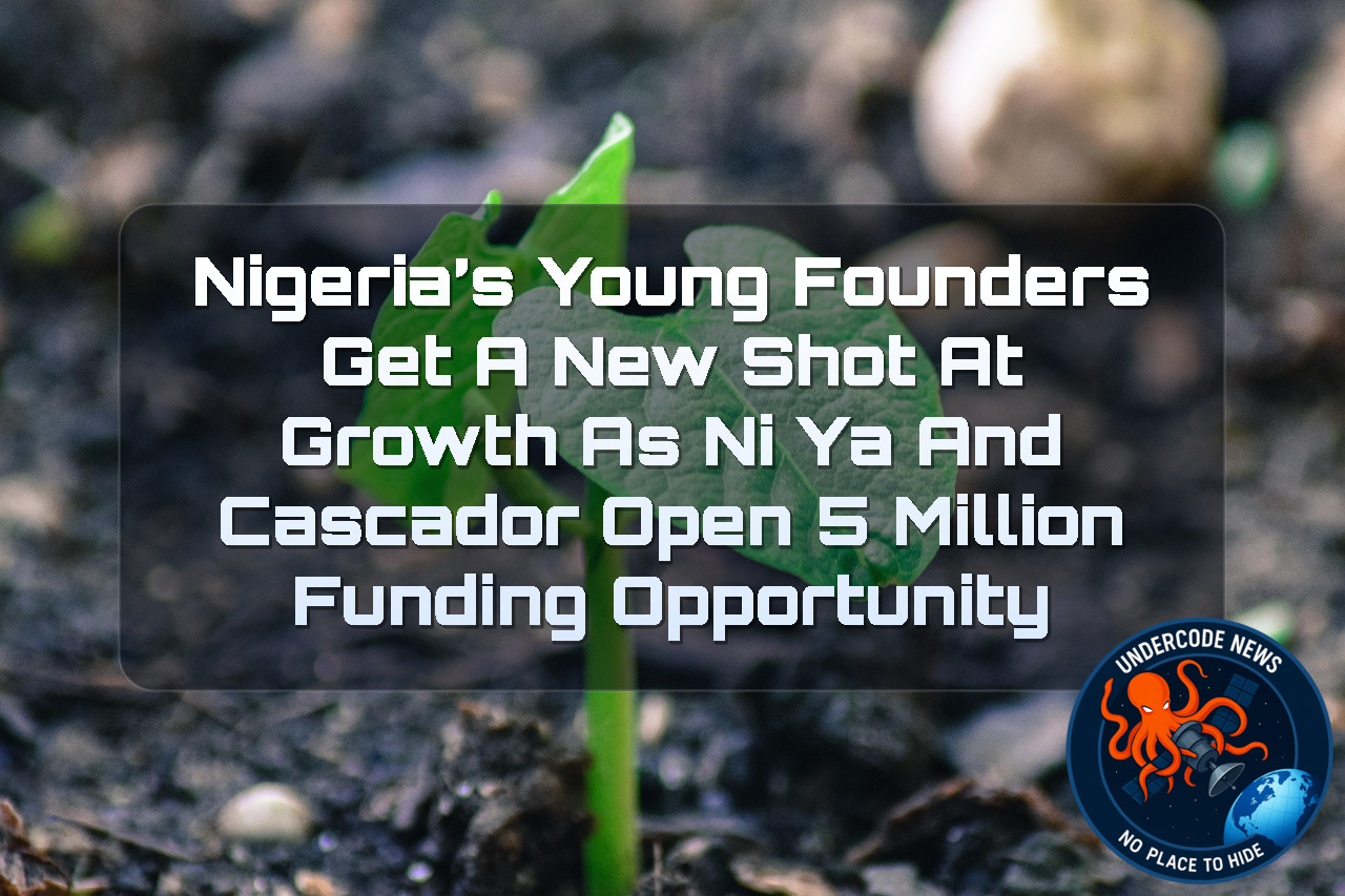 Nigeria’s Young Founders Get a New Shot at Growth as NiYA and Cascador Open ₦5 Million Funding Opportunity