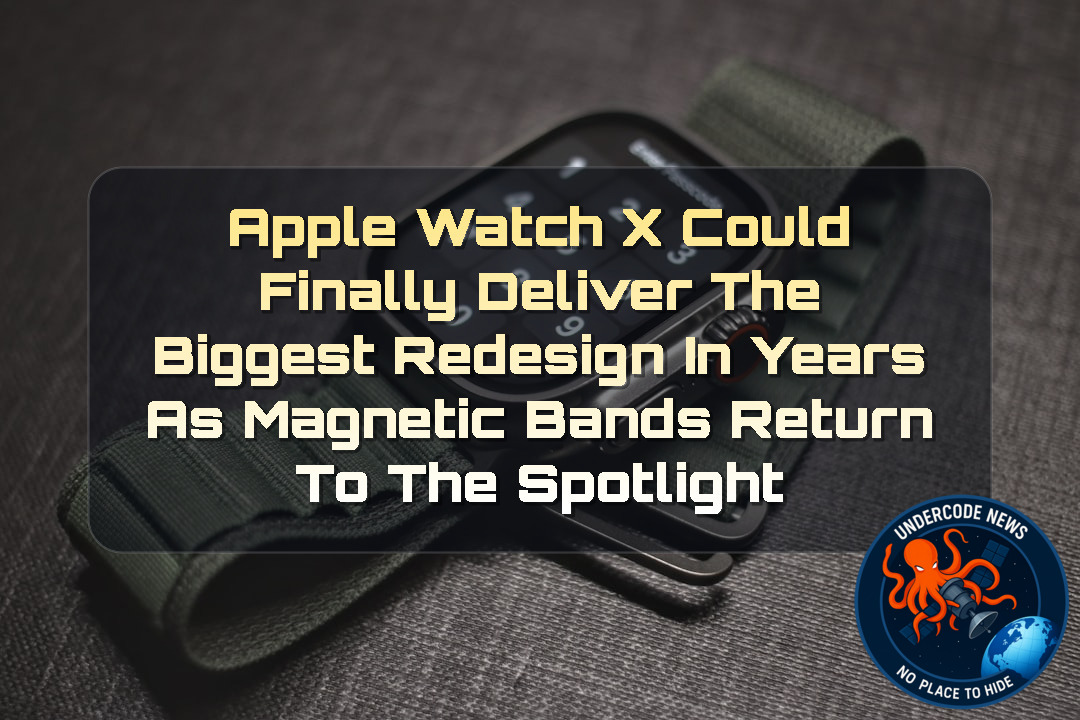 Apple Watch X Could Finally Deliver the Biggest Redesign in Years as Magnetic Bands Return to the Spotlight + Video