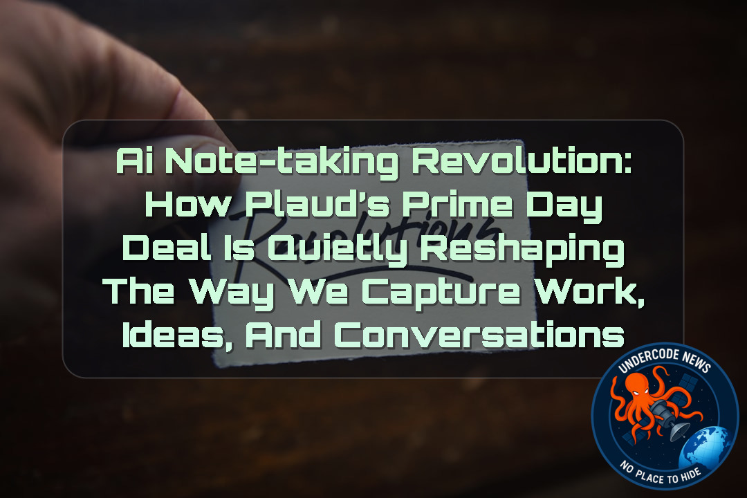 AI Note-Taking Revolution: How Plaud’s Prime Day Deal Is Quietly Reshaping the Way We Capture Work, Ideas, and Conversations + Video