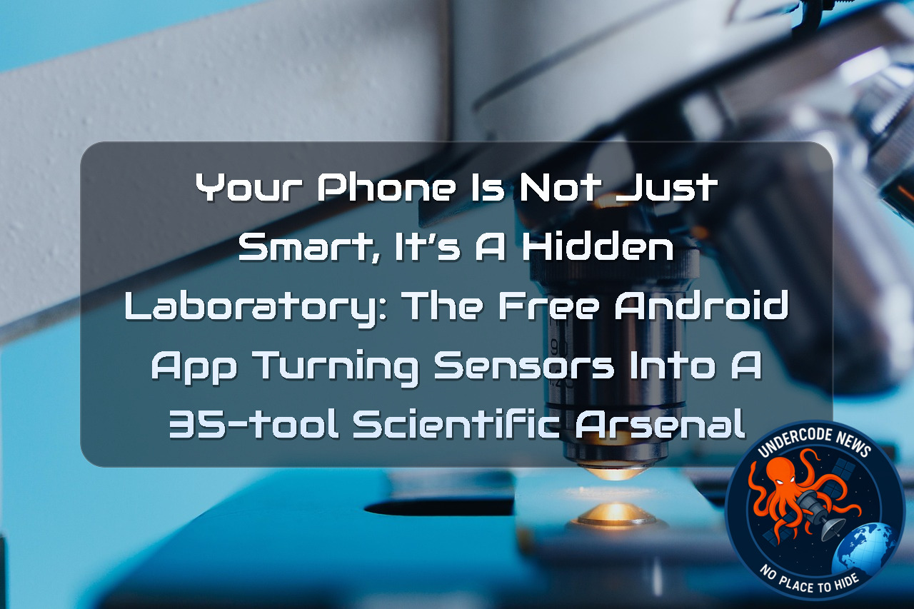 Your Phone Is Not Just Smart, It’s a Hidden Laboratory: The Free Android App Turning Sensors Into a 35-Tool Scientific Arsenal