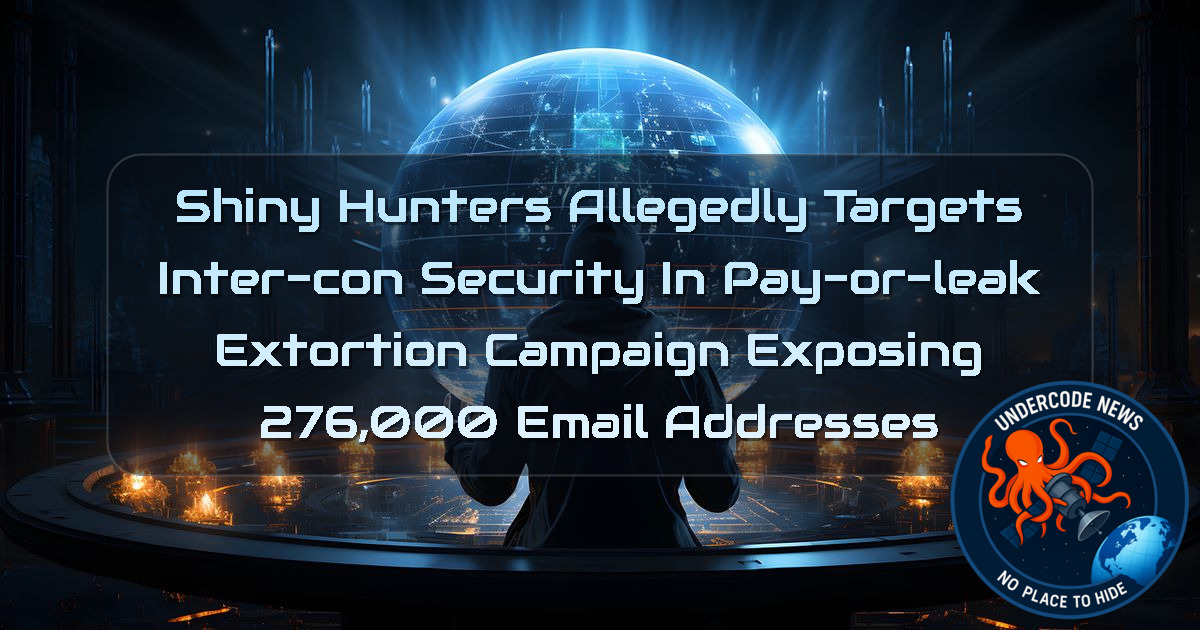 ShinyHunters Allegedly Targets Inter-Con Security in Pay-or-Leak Extortion Campaign Exposing 276,000 Email Addresses + Video